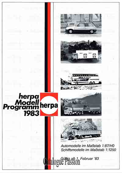 Catalogue Herpa