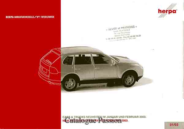 Catalogue Herpa