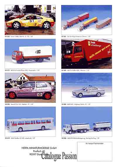 Catalogue Herpa