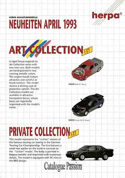 Catalogue Herpa
