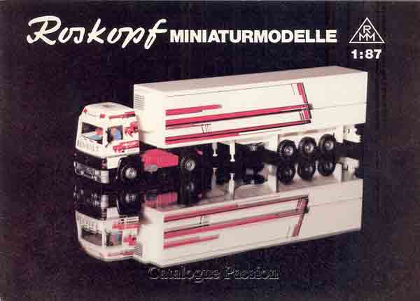 Catalogue Roskopf 1986