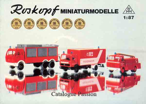 Catalogue Roskopf 1988