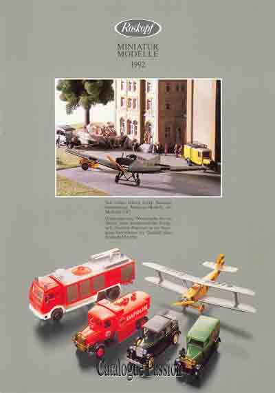 Catalogue Roskopf 1992