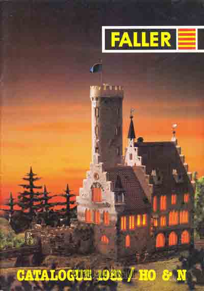 Catalogue Faller 1981