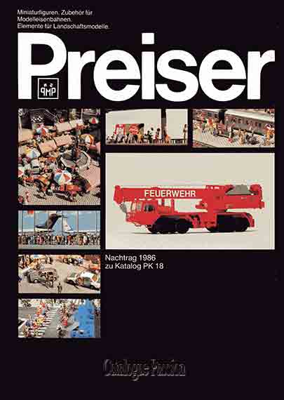 Catalogue Preiser 1986
