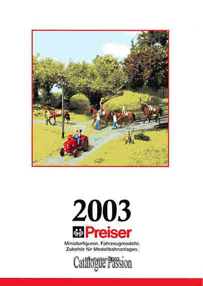 Catalogue Preiser 2003