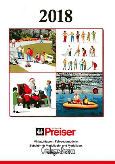 Catalogue Preiser 2018