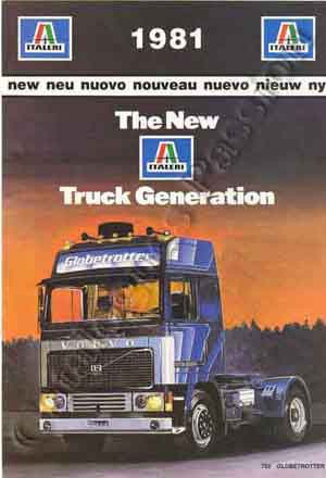 Catalogue Italeri 1981