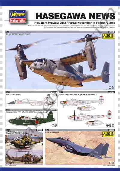 Catalogue Hasegawa 2013