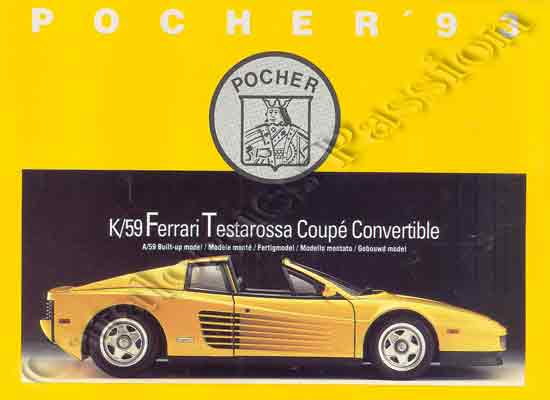 Catalogue Pocher 1993