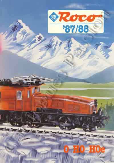 Catalogue Roco 1987