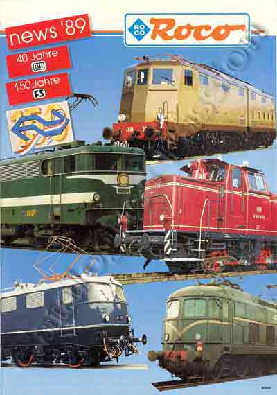 Catalogue Roco 1989