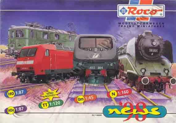 Catalogue Roco 1998