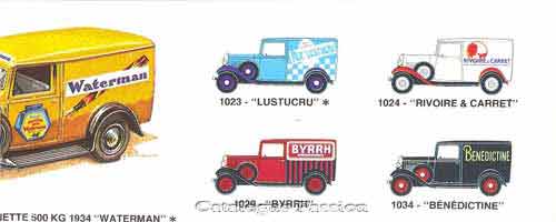 Catalogue Eligor 1980