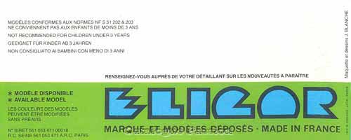 Catalogue Eligor 1980