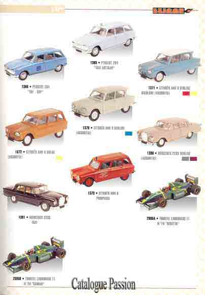 Catalogue Eligor 1996
