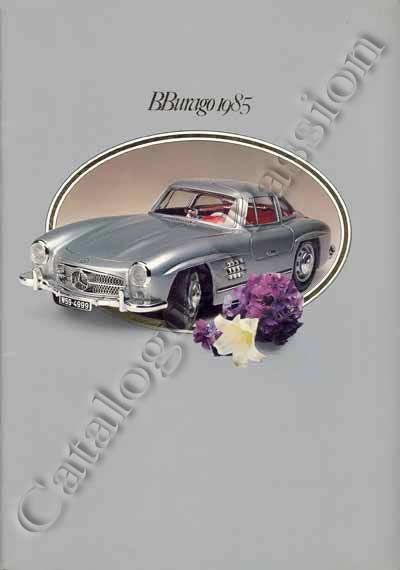 Catalogue Burago 1985