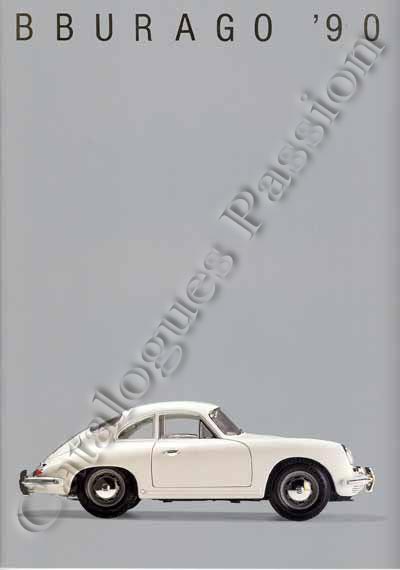 Catalogue Burago 1990