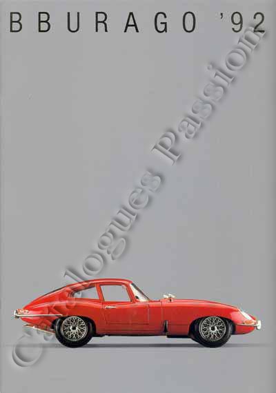Catalogue Burago 1992