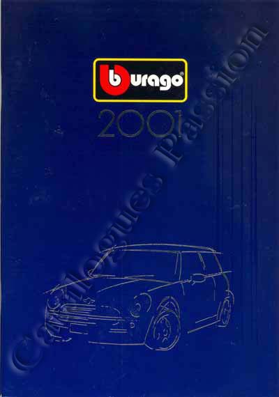 Catalogue Burago 2001