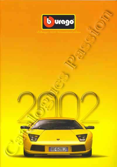 Catalogue Burago 2002