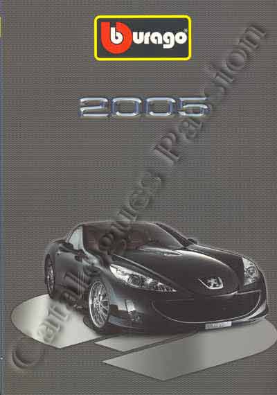 Catalogue Burago 2005