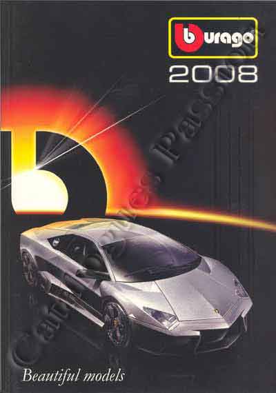 Catalogue Burago 2008