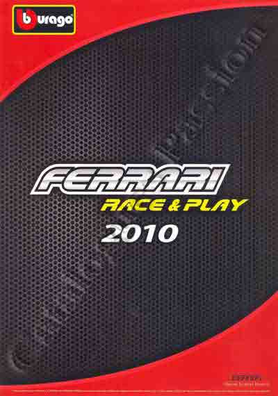 Catalogue Burago 2010