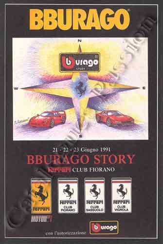 Catalogue Burago 1991