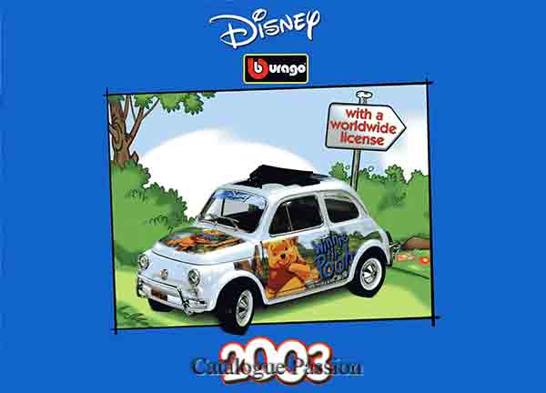 Catalogue Burago 2003