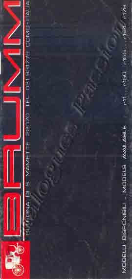 Catalogue Brumm 1988