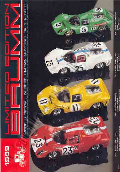 Catalogue Brumm 1989