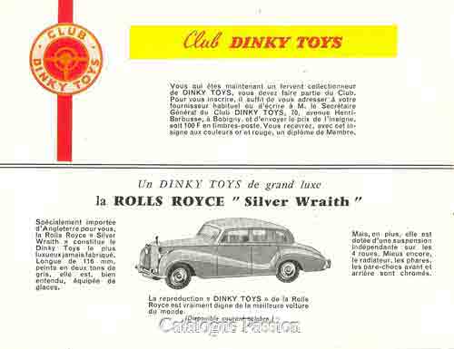 Dinky Toys 1959