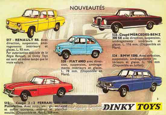 Dinky Toys 1963