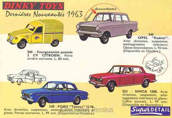 Dinky Toys 1963