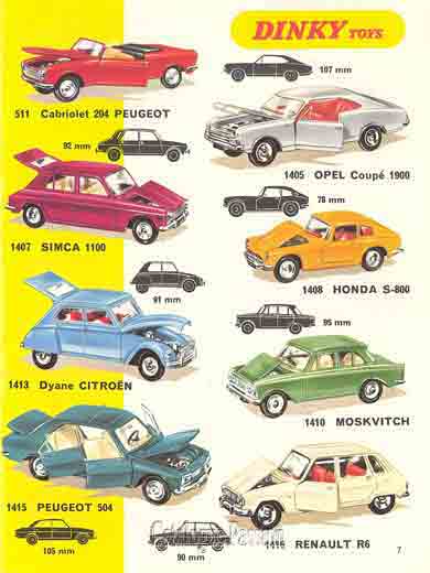 Dinky Toys 1970