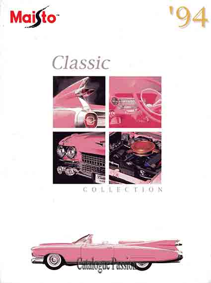 Catalogue Maisto 1994