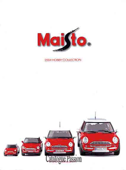 Catalogue Maisto 2004
