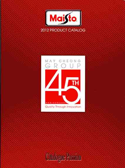 Catalogue Maisto 2012