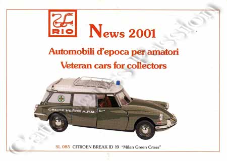 Catalogue Rio 2001