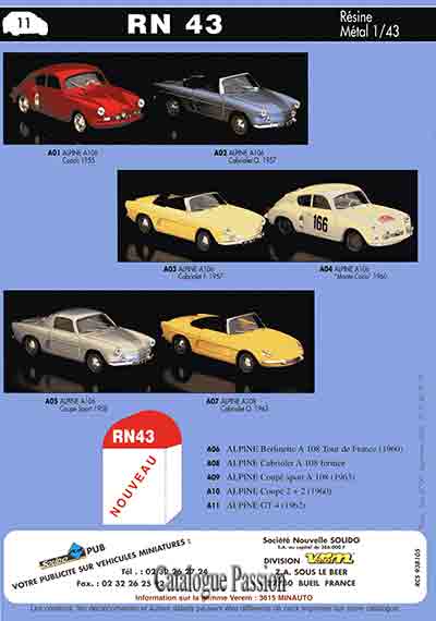 Catalogue Verem 1997