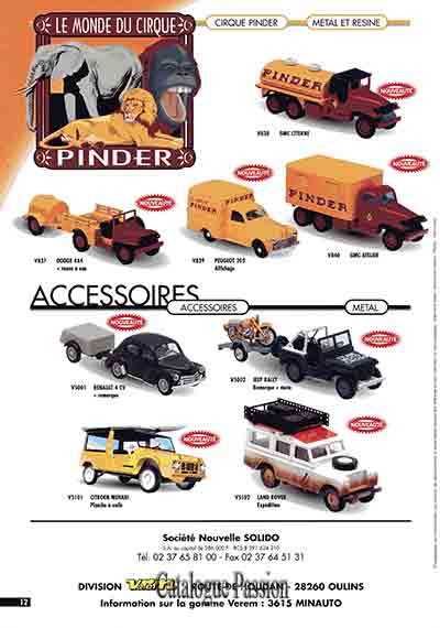 Catalogue Verem 1999