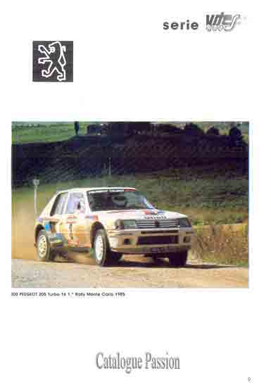 Catalogue Vitesse 1985