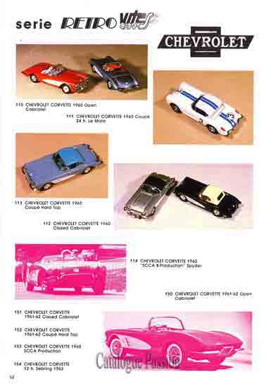 Catalogue Vitesse 1985