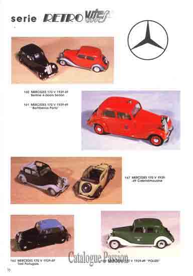Catalogue Vitesse 1985