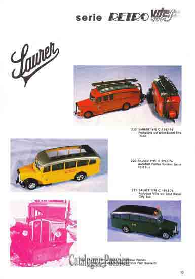 Catalogue Vitesse 1985