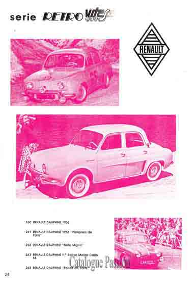 Catalogue Vitesse 1985