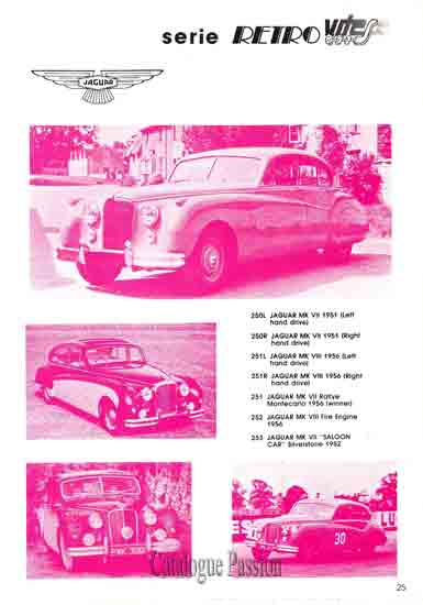 Catalogue Vitesse 1985