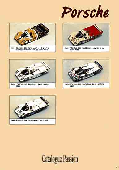 Catalogue Vitesse 1986