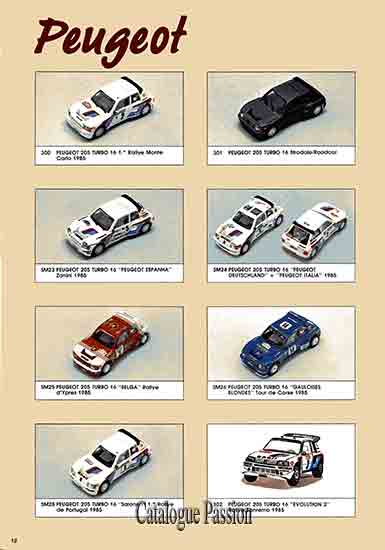 Catalogue Vitesse 1986